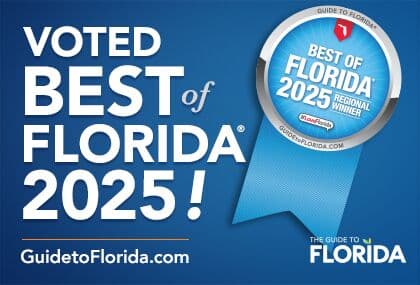 Voted Best of Florida 2025 Regional Winner