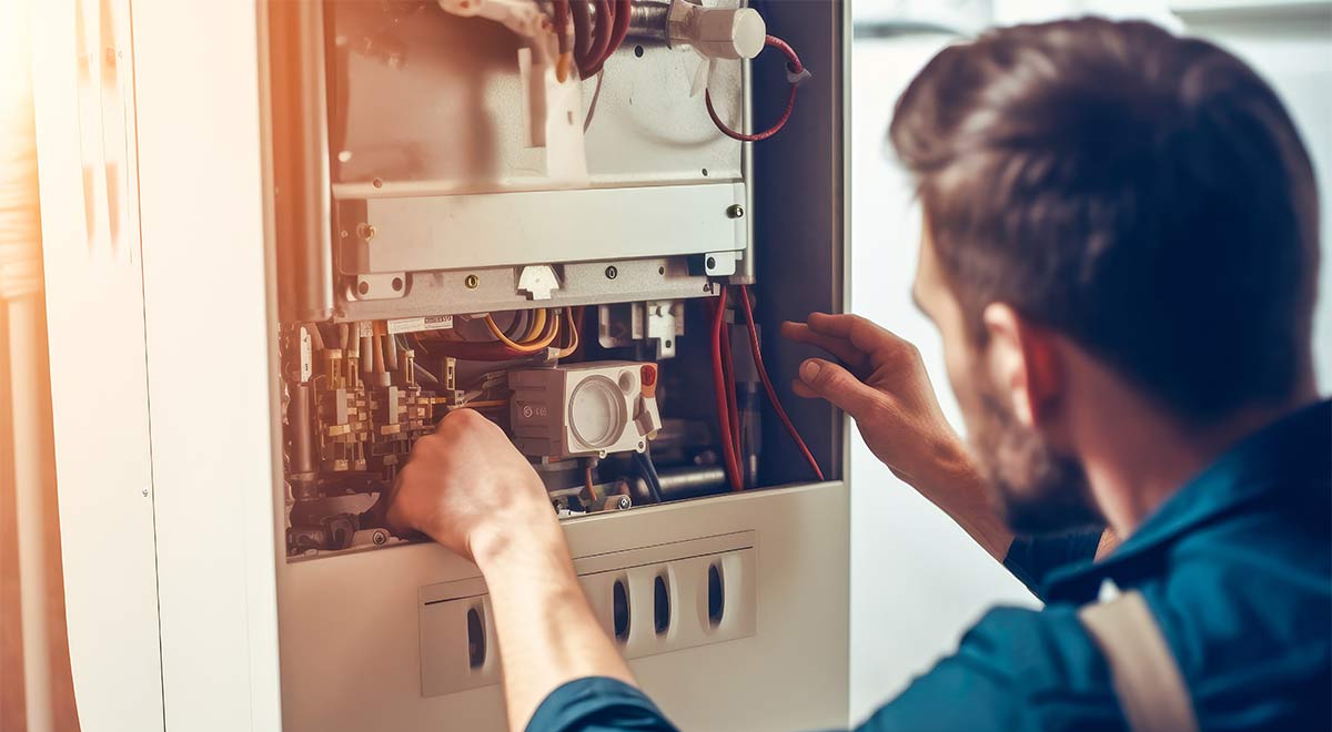 Installing a furnace